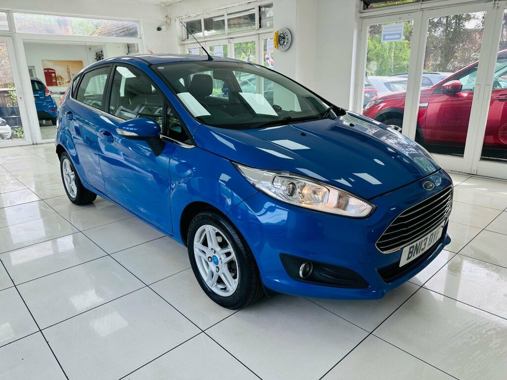 Ford Fiesta 1.0 Zetec Euro 5 Ss Blue