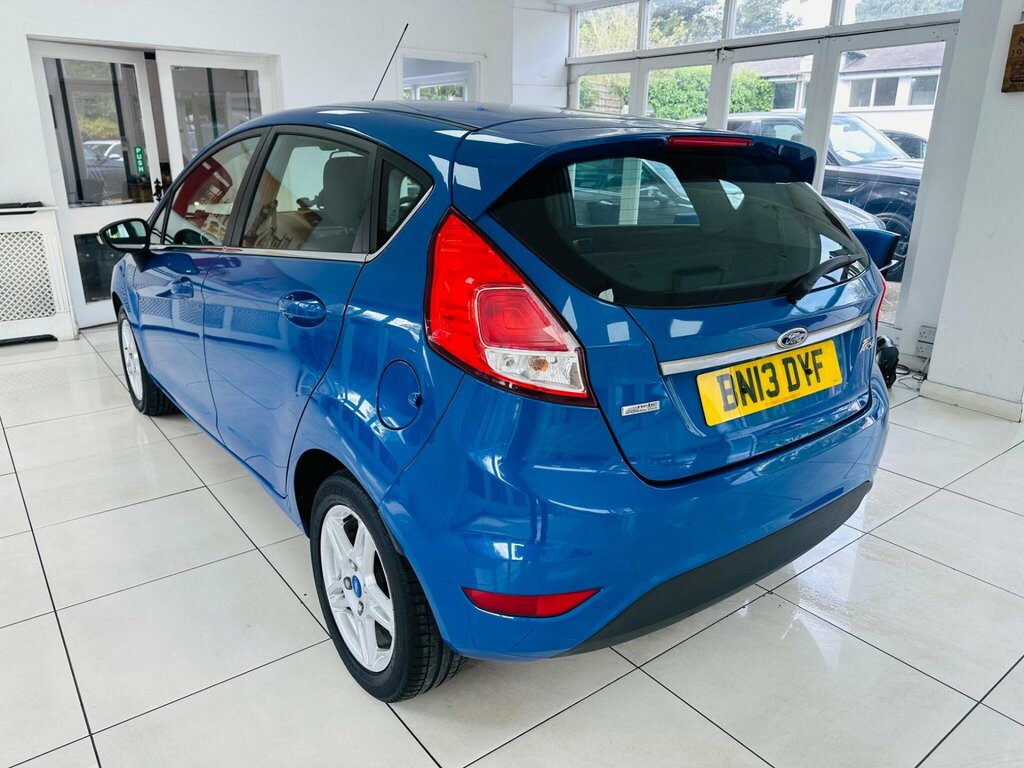 Ford Fiesta 1.0 Zetec Euro 5 Ss BN13DYF Blue #4