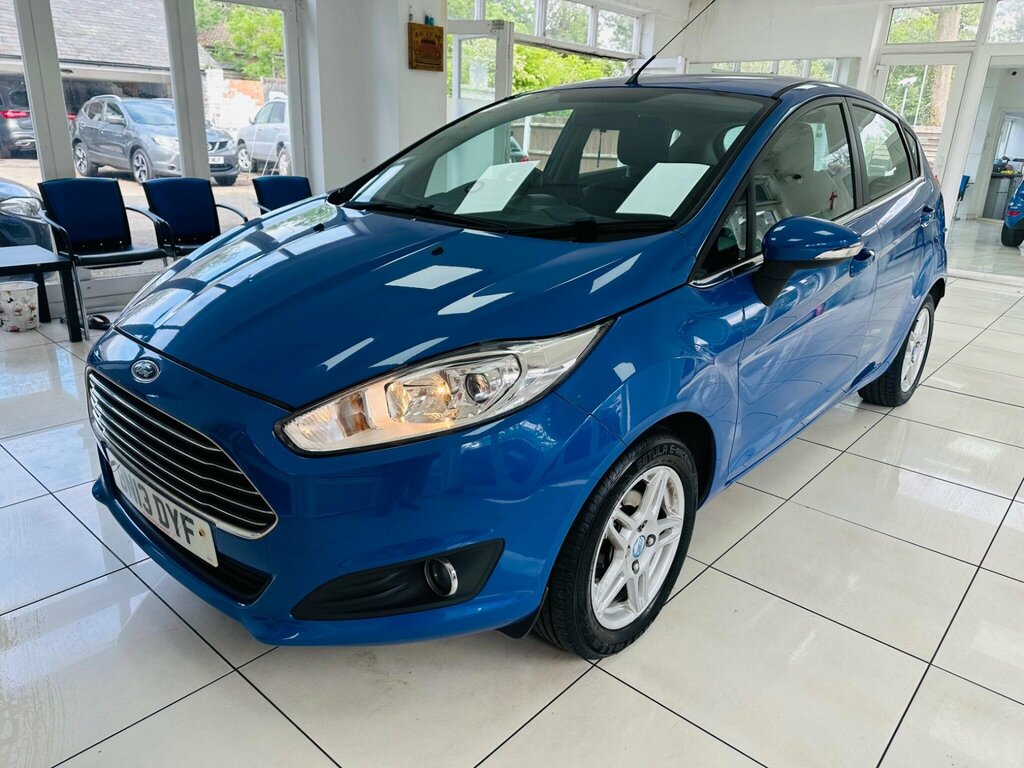 Ford Fiesta 1.0 Zetec Euro 5 Ss BN13DYF Blue #3