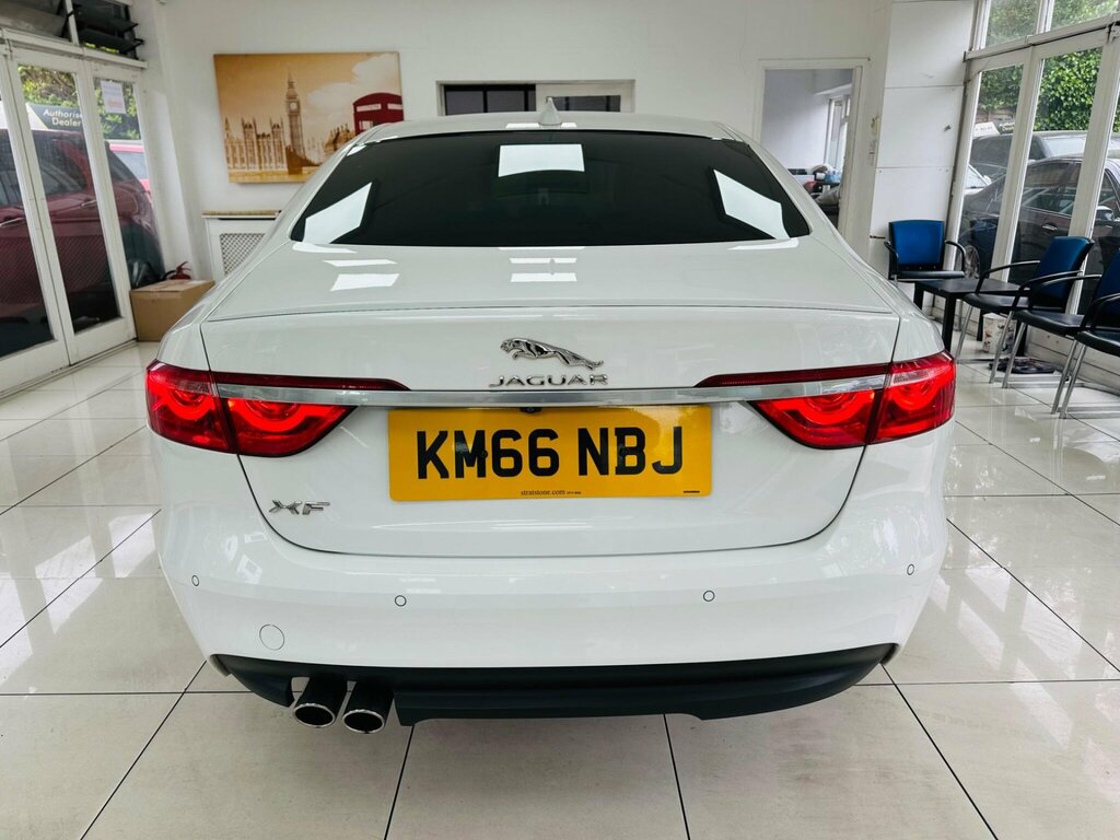 Jaguar XF 2.0D R-sport Euro 6 Ss KM66NBJ White #5