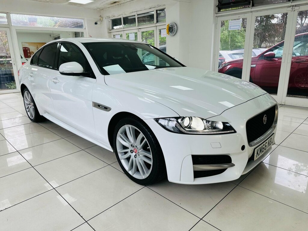 Jaguar XF 2.0D R-sport Euro 6 Ss White