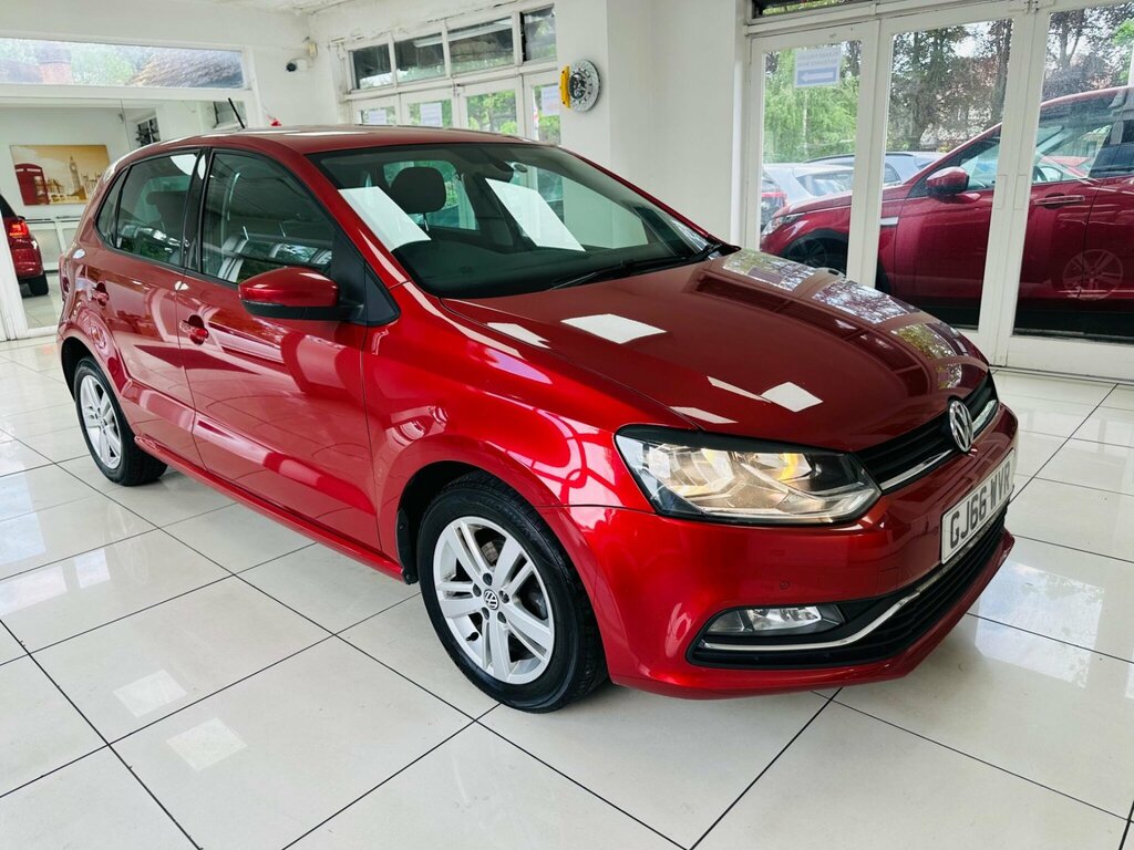 Volkswagen Polo 1.2 Tsi Bluemotion Tech Match Euro 6 Ss Red