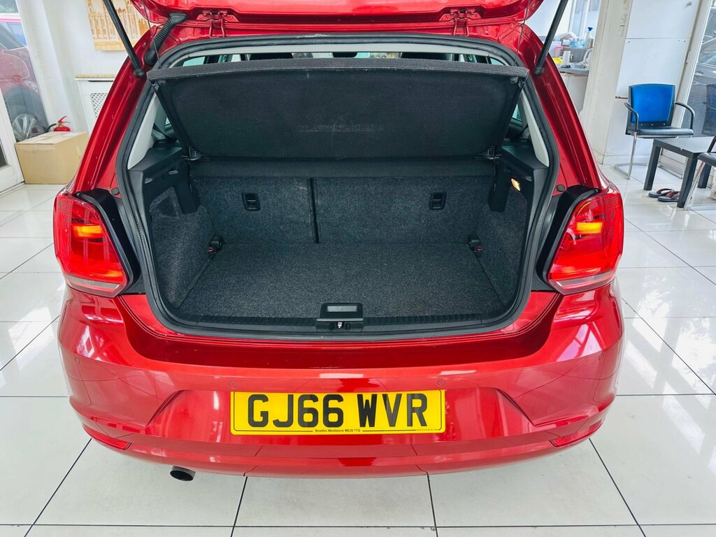Volkswagen Polo 1.2 Tsi Bluemotion Tech Match Euro 6 Ss GJ66WVR Red #6