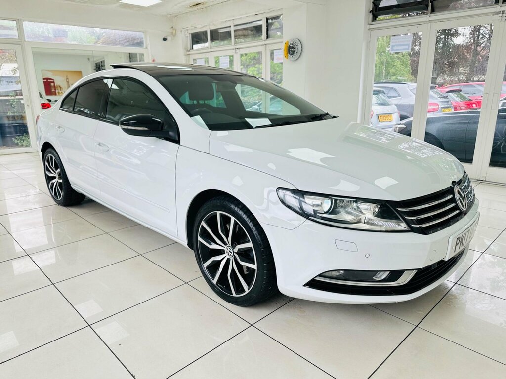 Volkswagen CC 2.0 Tdi Bluemotion Tech Gt Black Edition Dsg Euro White