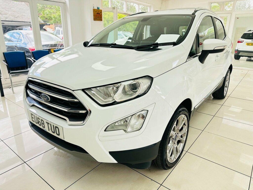 Ford Ecosport 1.0T Ecoboost Titanium Euro 6 Ss EU68TUO White #5