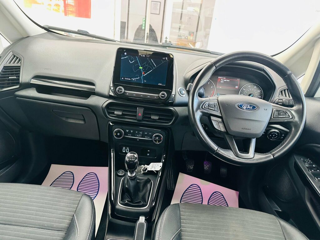 Ford Ecosport 1.0T Ecoboost Titanium Euro 6 Ss EU68TUO White #3