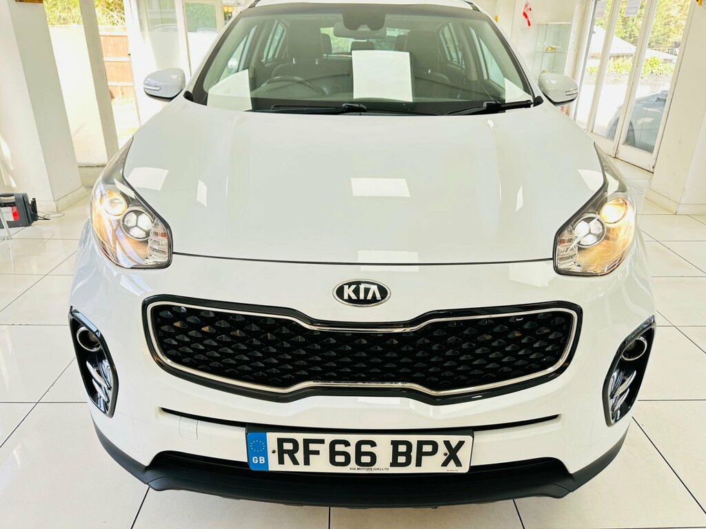Kia Sportage 2.0 Crdi Kx-3 Awd Euro 6 RF66BPX White #2