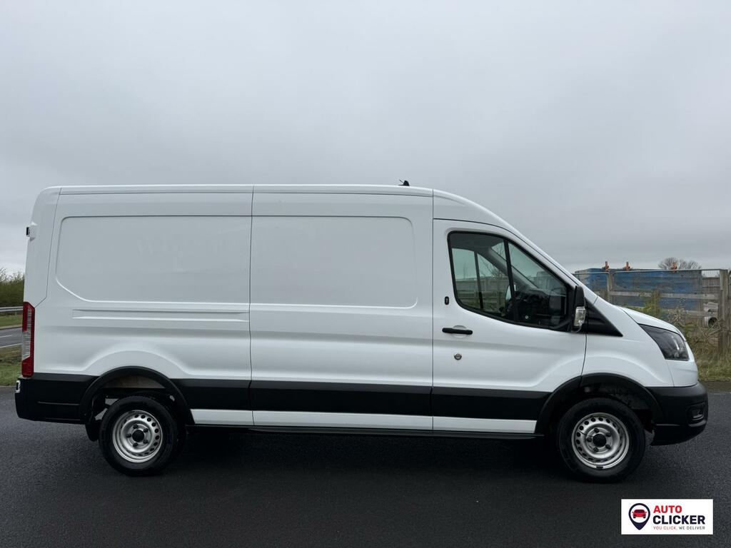 Ford Transit Custom 2.0 350 Ecoblue Leader Panel Van MJ70KUS White #4