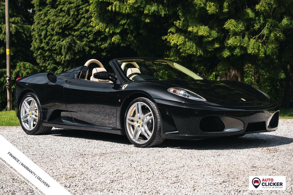 Ferrari F430 4.3 Spider F1 Dct 420 G Km 490 Bhp Black