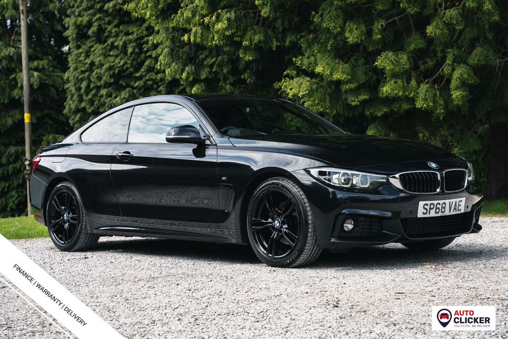 BMW 4 Series Gran Coupe 2.0 420D M Sport Coupe Euro 6 S S Black