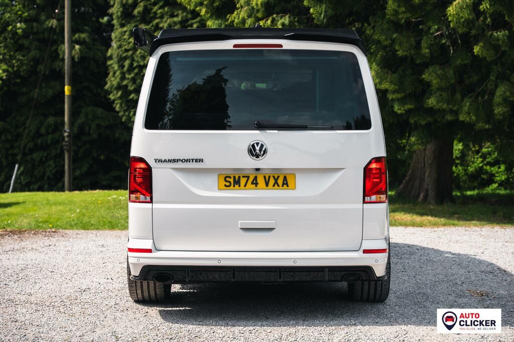 Volkswagen Transporter 2.0 Tdi T32 Highline Kombi Double Cab M SM74VXA White #5
