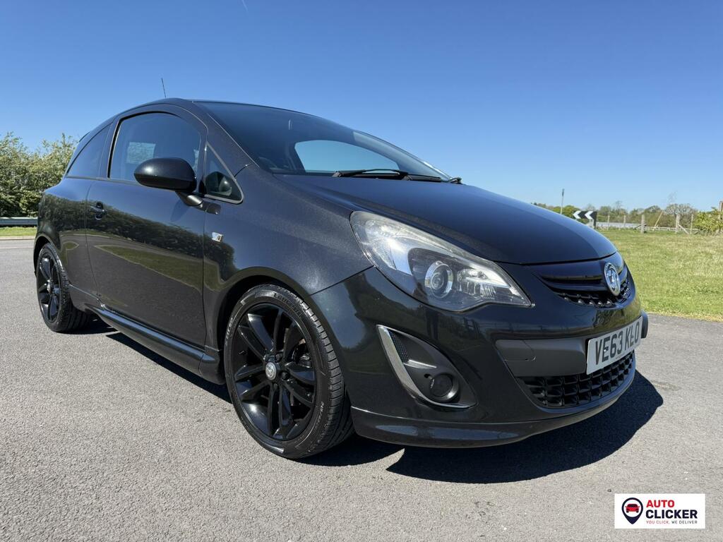 Vauxhall Corsa 1.4T 16V Black Edition Hatchback Black #3
