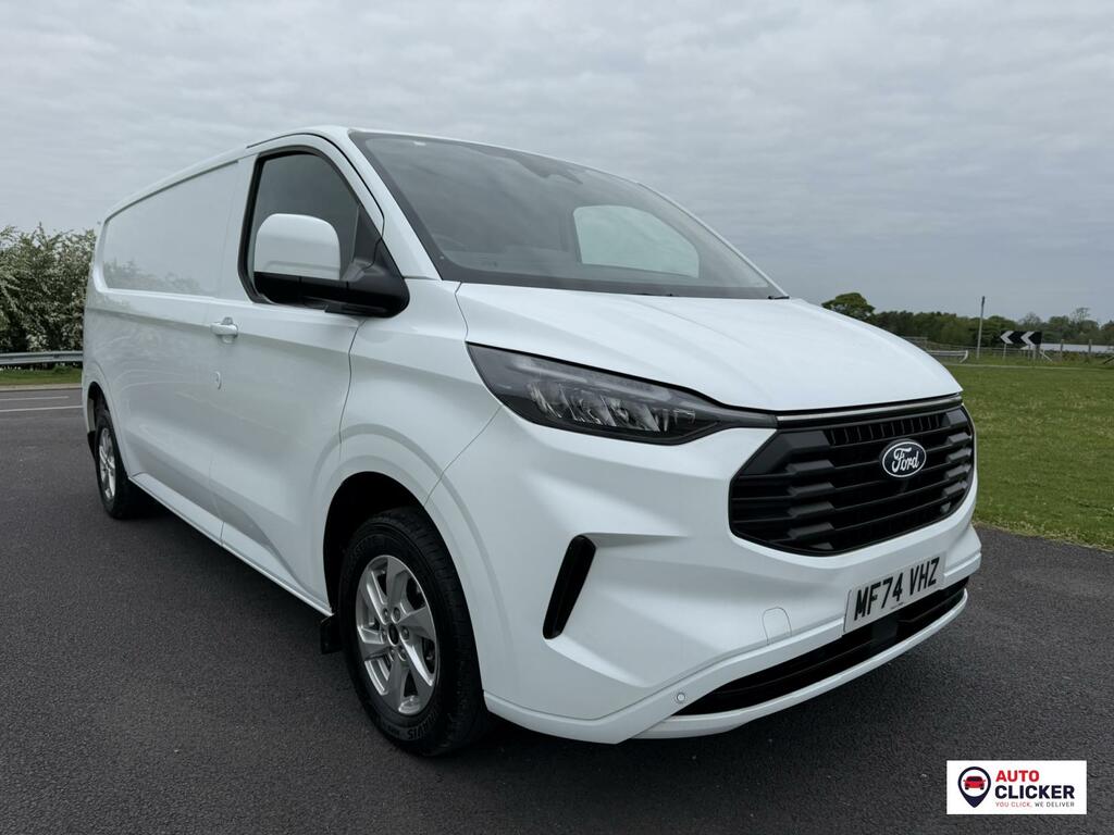Ford Transit Custom 2.0 300 Ecoblue Limited Panel Van MF74VHZ White #3