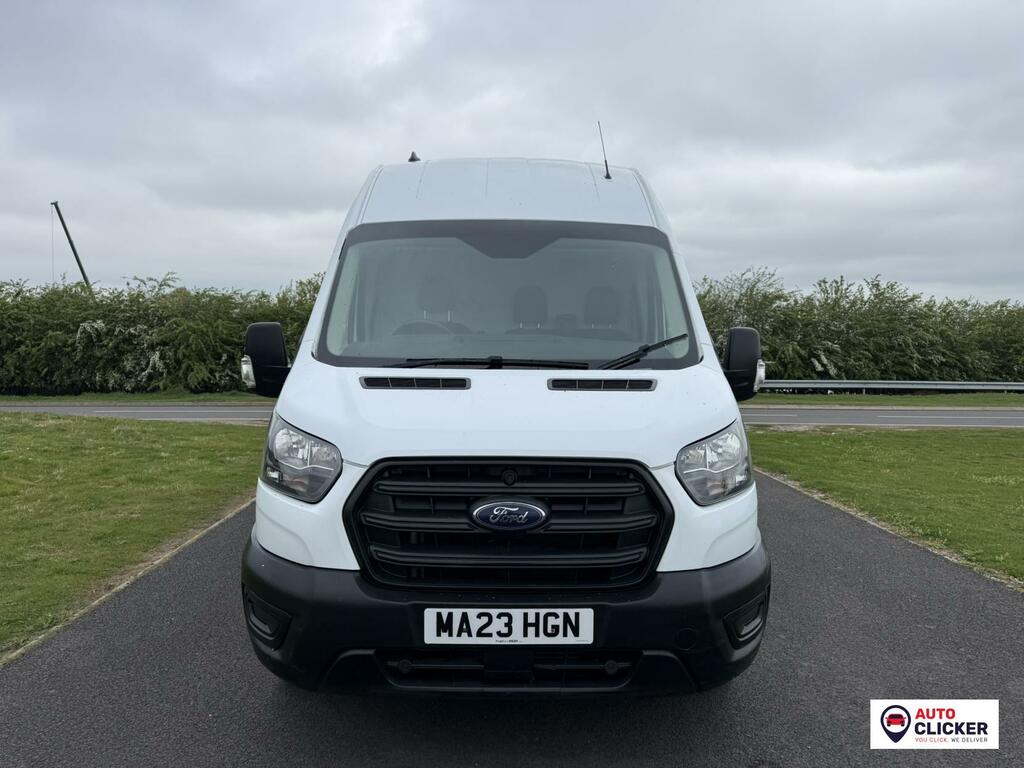 Ford Transit Custom 2.0 350 Ecoblue Leader Panel Van MA23HGN White #2