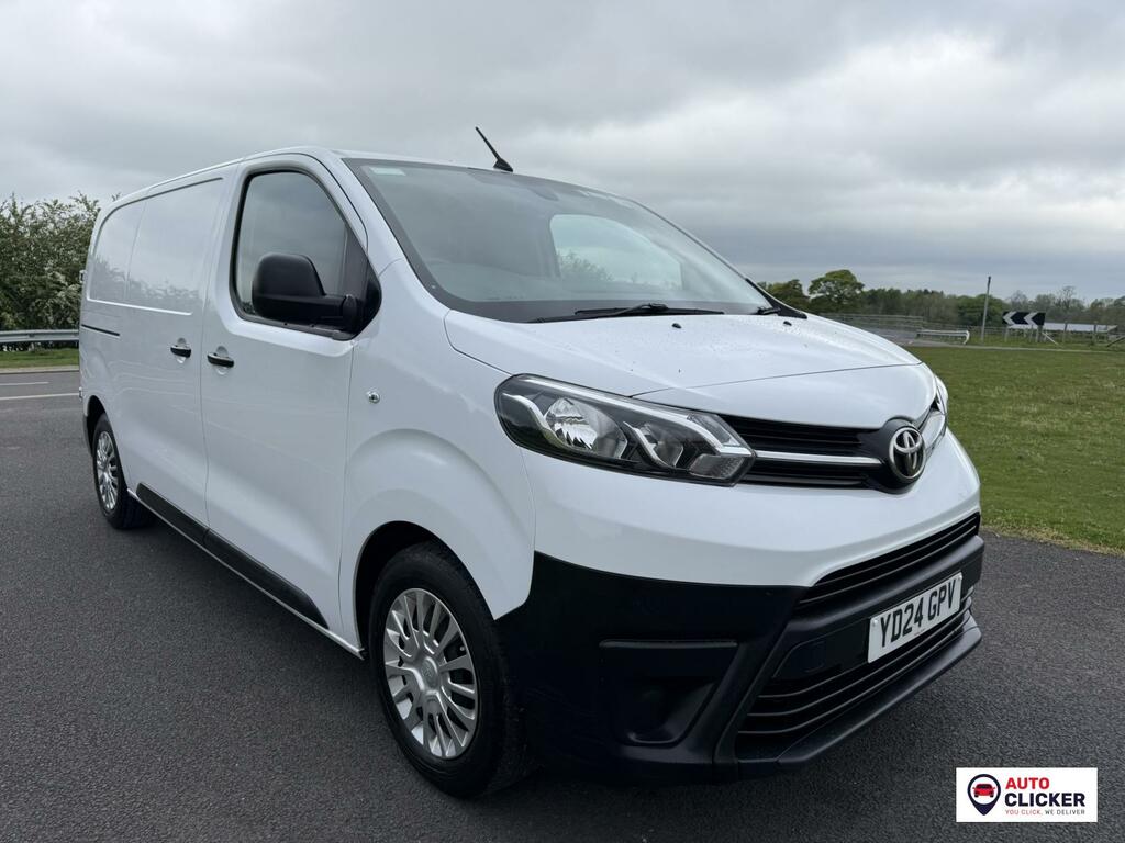 Toyota PROACE 1.5D Icon Medium Panel Van 6Dr Mwb E YD24GPV White #3