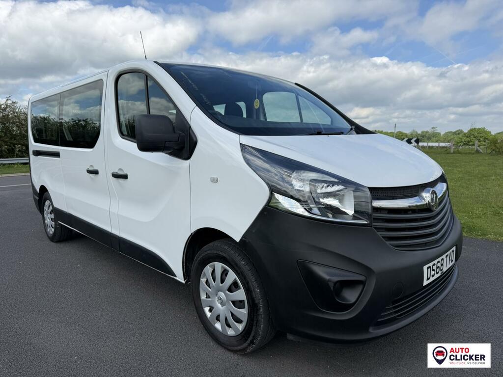 Vauxhall Vivaro 1.6 Cdti 2900 Combi Van Double Cab Manu DS68TYD White #3