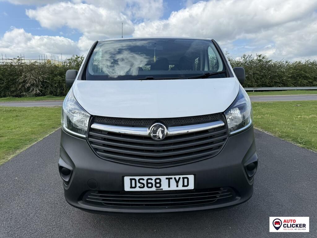 Vauxhall Vivaro 1.6 Cdti 2900 Combi Van Double Cab Manu DS68TYD White #2