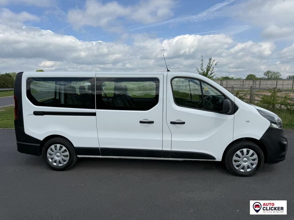 Vauxhall Vivaro 1.6 Cdti 2900 Combi Van Double Cab Manu DS68TYD White #4