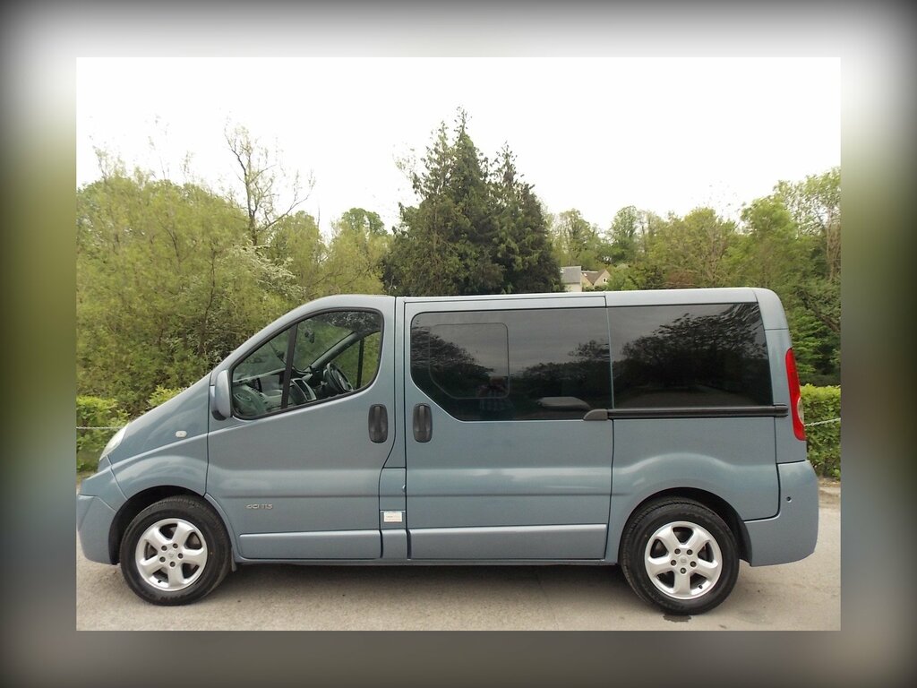 Renault Trafic 2.0 Dci Sl27 Sport Semi Wheelchairday Vanca Blue #5