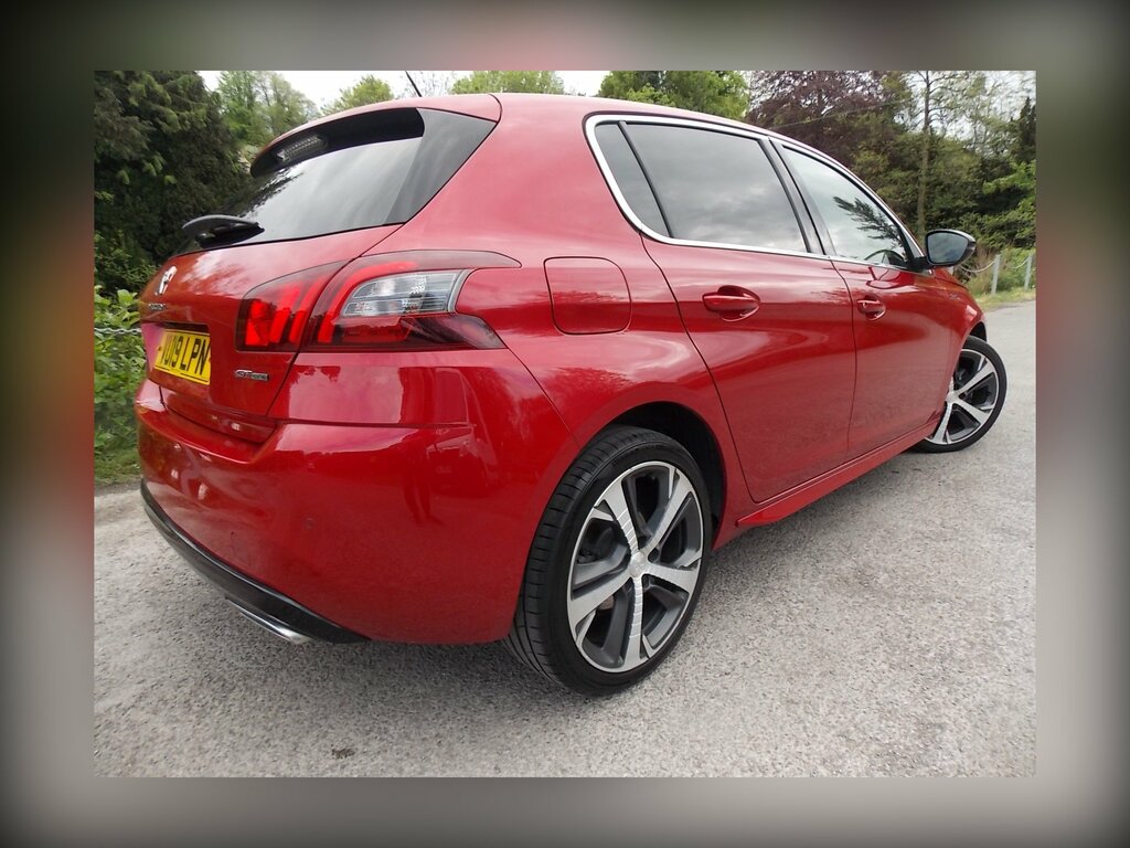 Peugeot 308 1.2 Puretech Gpf Gt Line Hatchback Manu VU19LPN Red #4