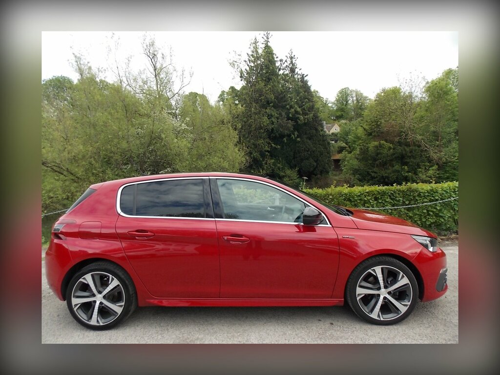 Peugeot 308 1.2 Puretech Gpf Gt Line Hatchback Manu VU19LPN Red #6