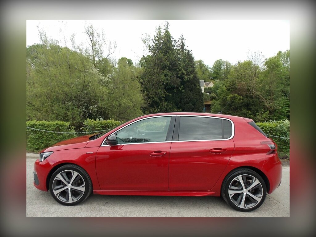 Peugeot 308 1.2 Puretech Gpf Gt Line Hatchback Manu VU19LPN Red #5