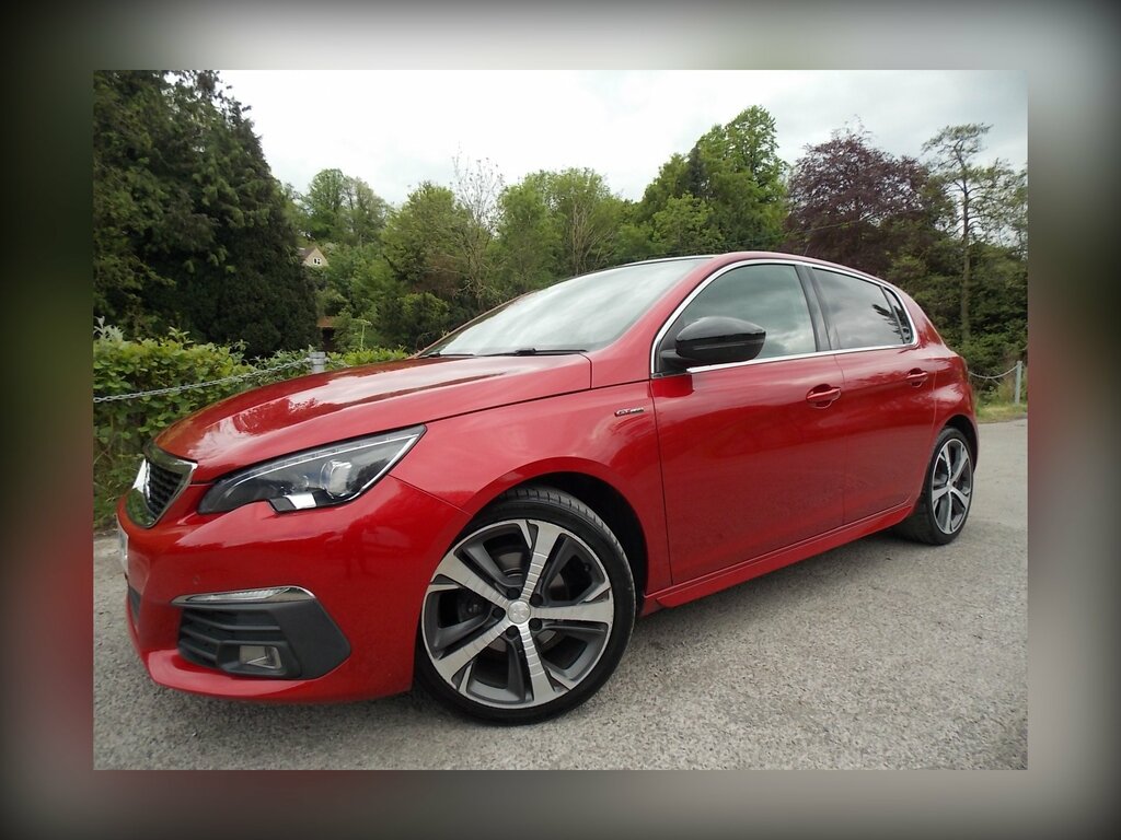Peugeot 308 1.2 Puretech Gpf Gt Line Hatchback Manu VU19LPN Red #2