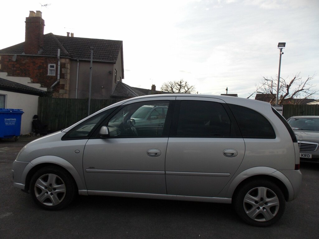 Vauxhall Meriva 1.4I 16V Active WU60JWJ Silver #5