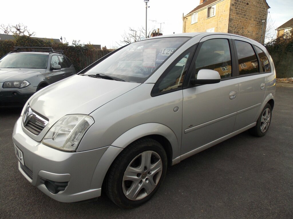 Vauxhall Meriva 1.4I 16V Active WU60JWJ Silver #2
