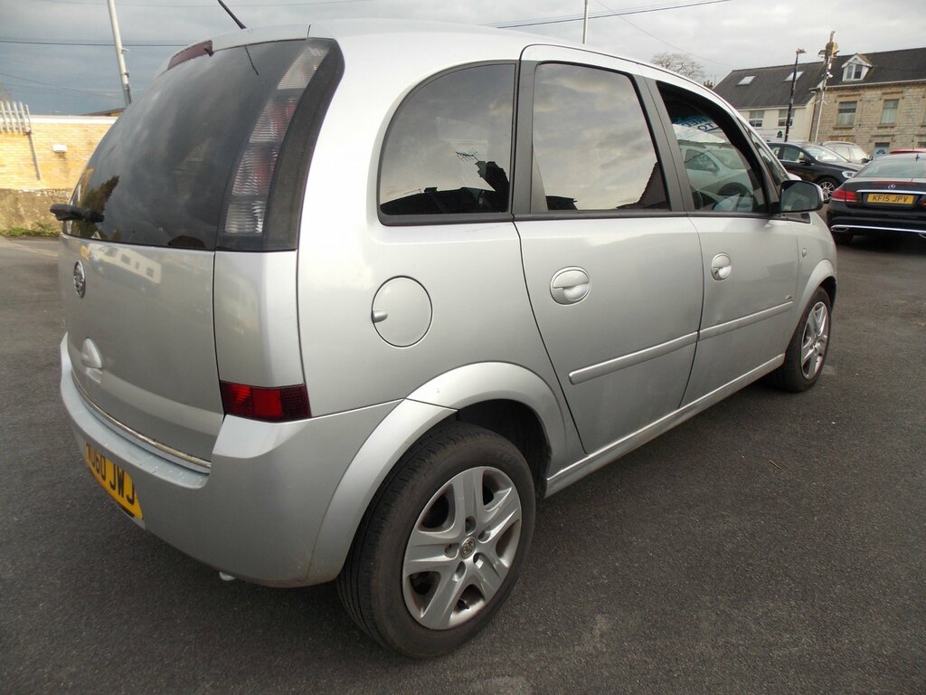 Vauxhall Meriva 1.4I 16V Active WU60JWJ Silver #4