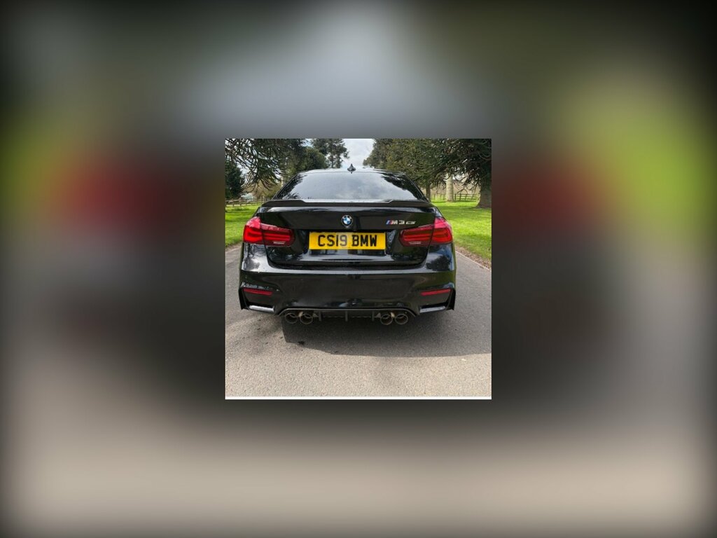 BMW M3 3.0 Biturbo Cs Saloon Dct Euro 6 Ss Black #3