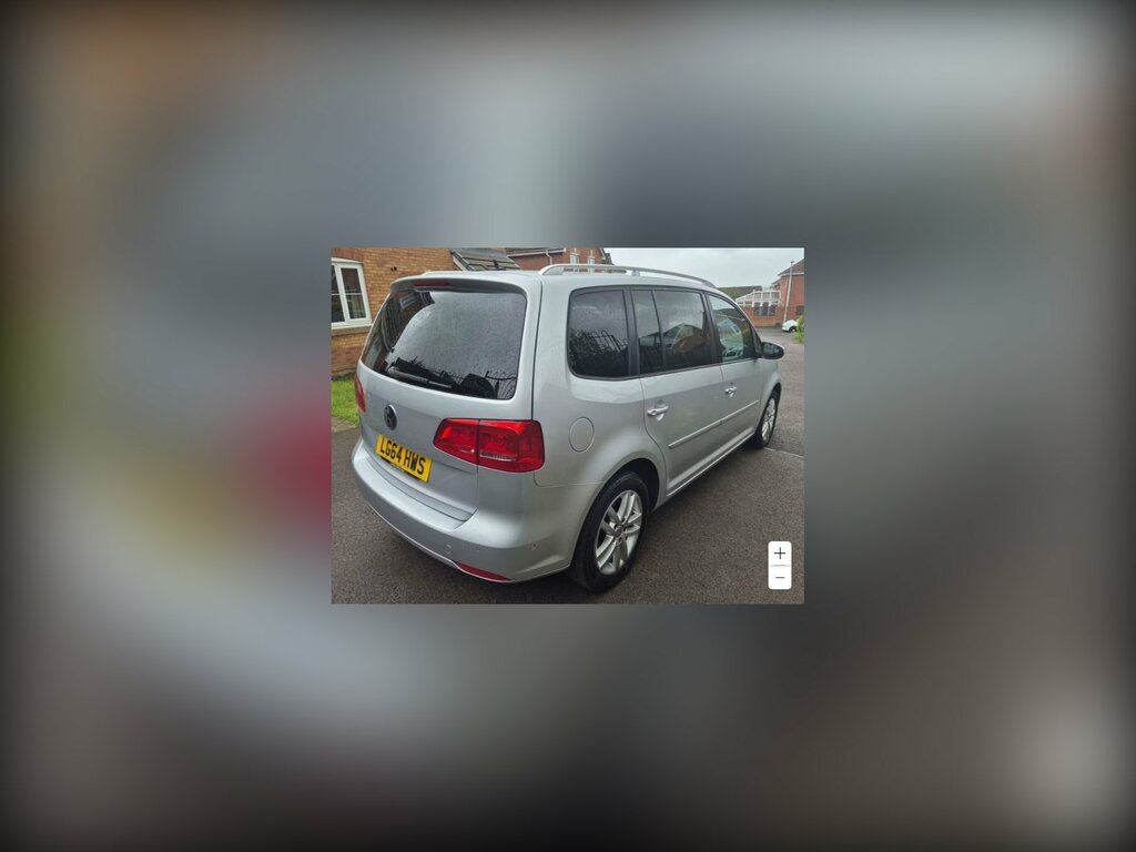 Volkswagen Touran 1.6 Tdi Bluemotion Tech Se Mpv Dsg Euro Silver