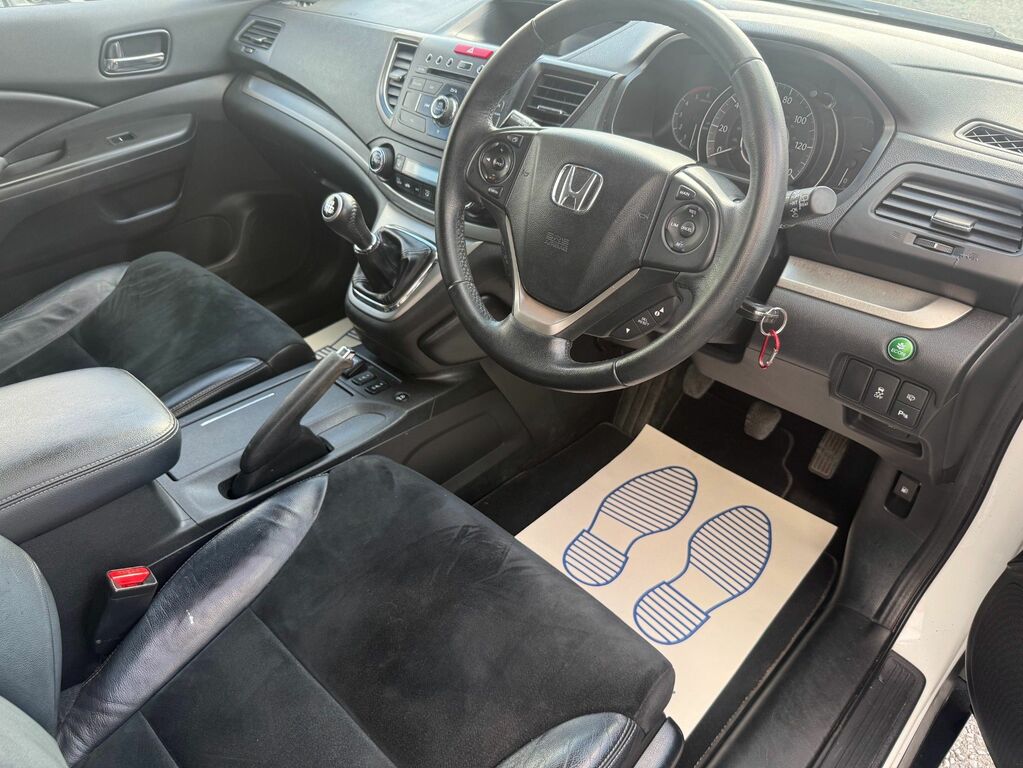 Honda Cr-V 2013 2.2 I-dtec Sr Suv 4Wd Euro White #2