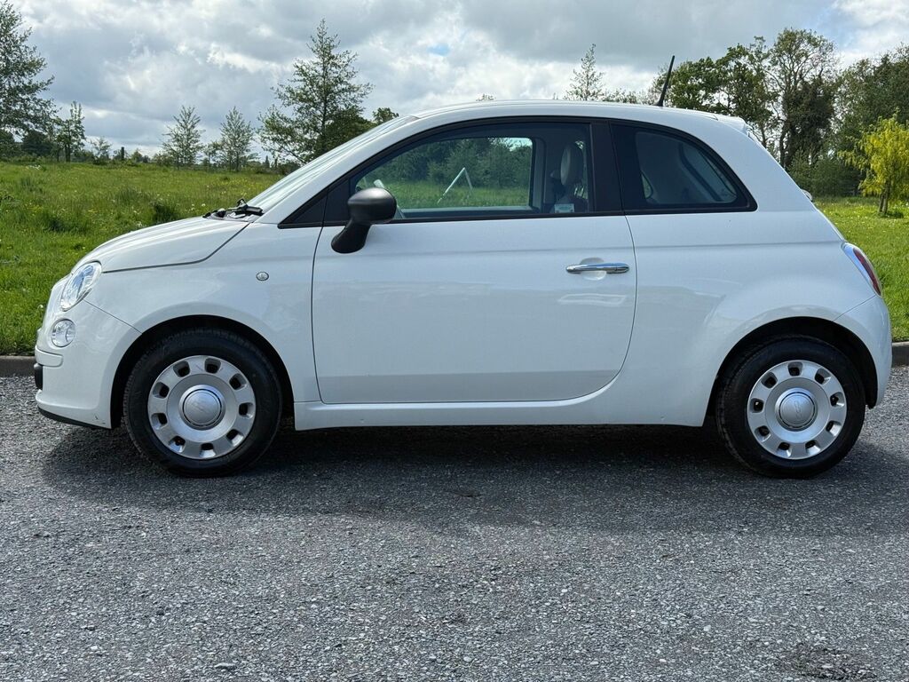Fiat 500 2015 1.2 Pop Hatchback Euro 6 S VA64KOX White #5
