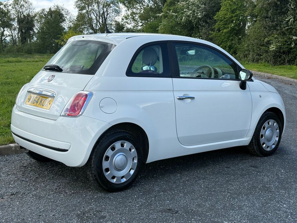 Fiat 500 2015 1.2 Pop Hatchback Euro 6 S VA64KOX White #3
