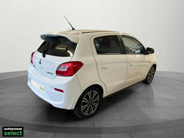 Mitsubishi Mirage 4 Hatchback White #4