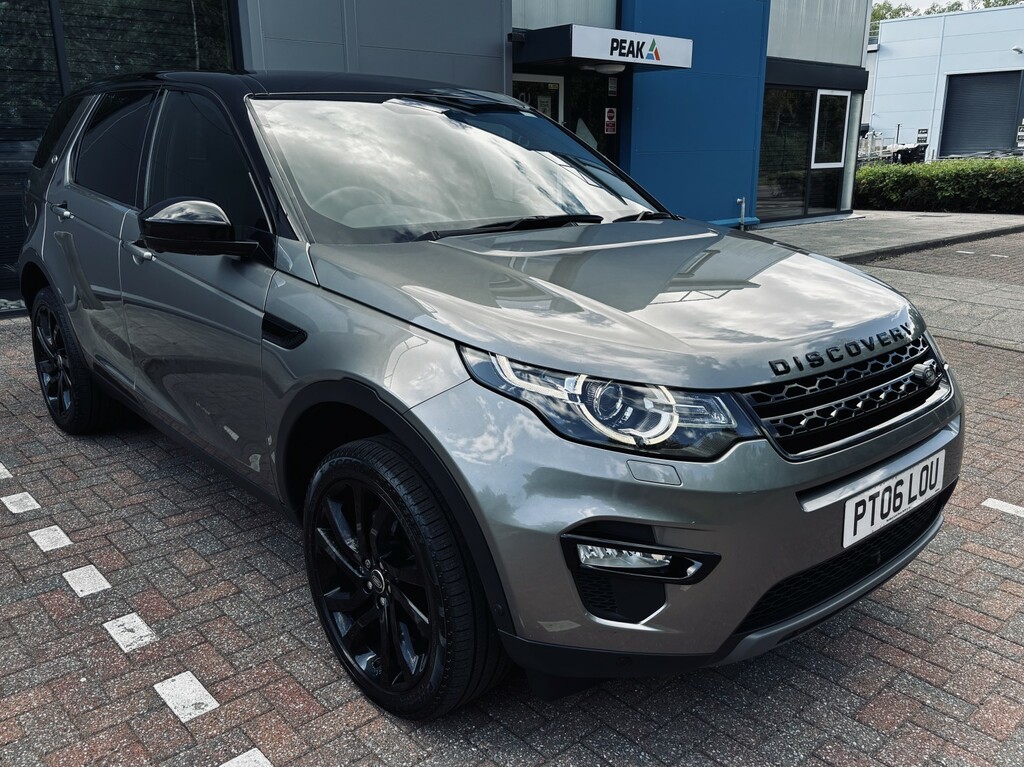 Land Rover Discovery Sport 2.0 Sd4 Hse Black SP67YBN Silver #4