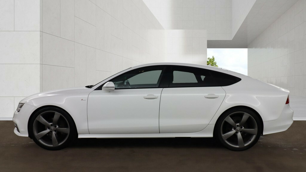 Audi A7 3.0 Tdi V6 Black Edition White #5