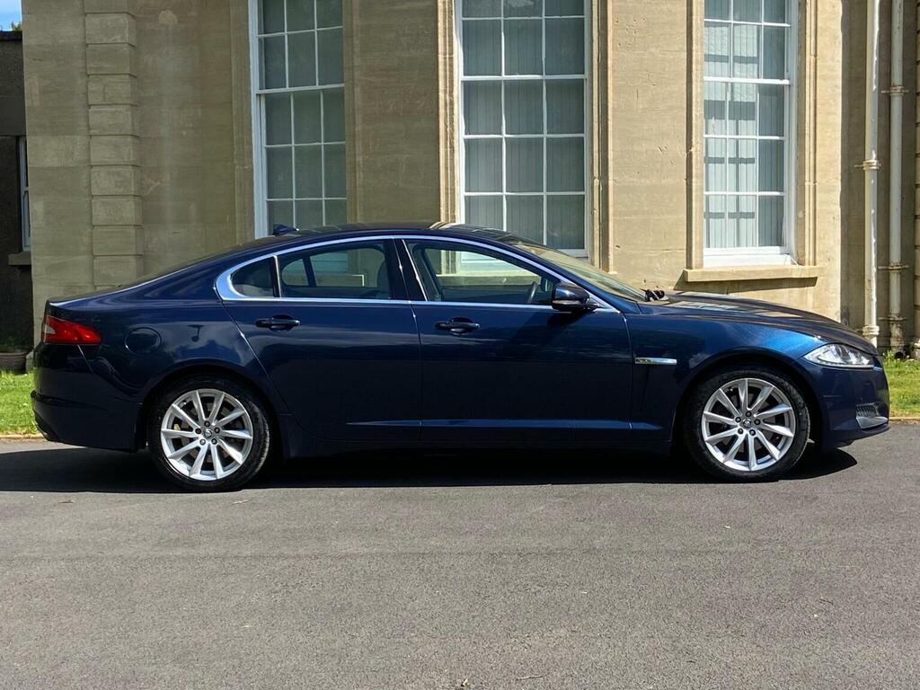 Jaguar XF 2.2D Premium Luxury Euro 5 Ss 201313 GJ13EDU Blue #6