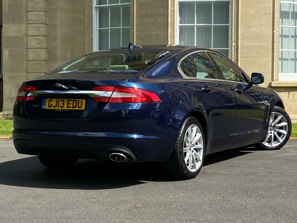 Jaguar XF 2.2D Premium Luxury Euro 5 Ss 201313 GJ13EDU Blue #2
