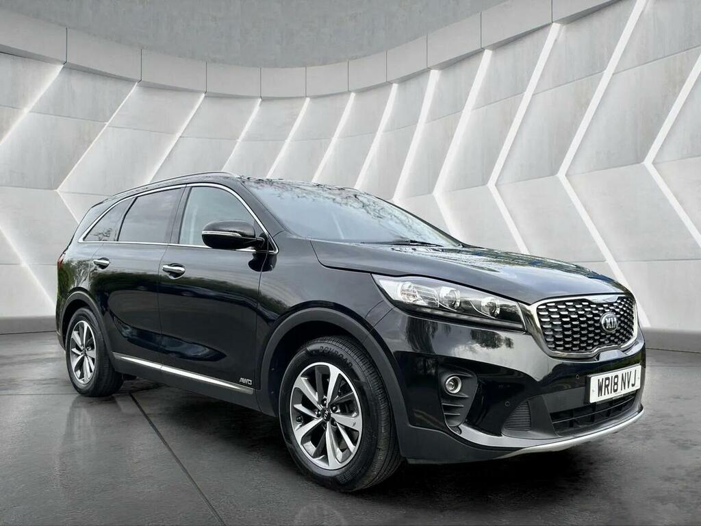 Kia Sorento Suv 2.2 Crdi Kx-2 Awd Euro 6 Ss 2018 WR18NVJ Black #3