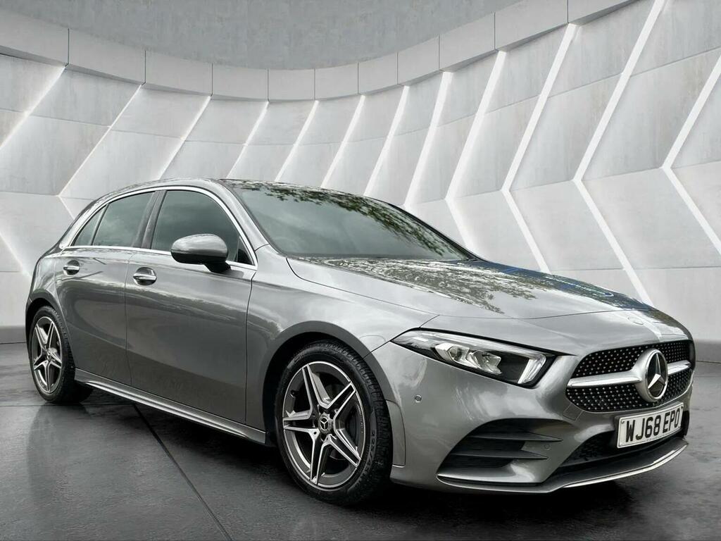 Mercedes-Benz A Class Hatchback 1.3 A200 Amg Line Premium 7G-dct Euro WJ68EPO Grey #3
