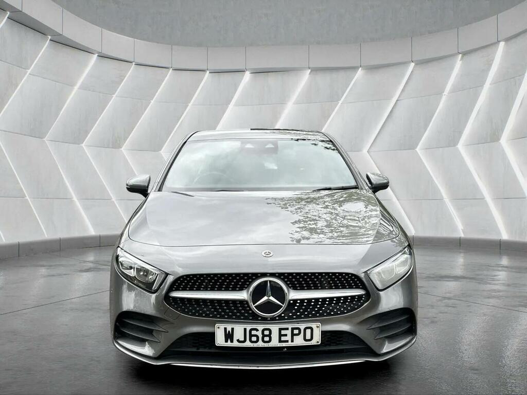 Mercedes-Benz A Class Hatchback 1.3 A200 Amg Line Premium 7G-dct Euro WJ68EPO Grey #2