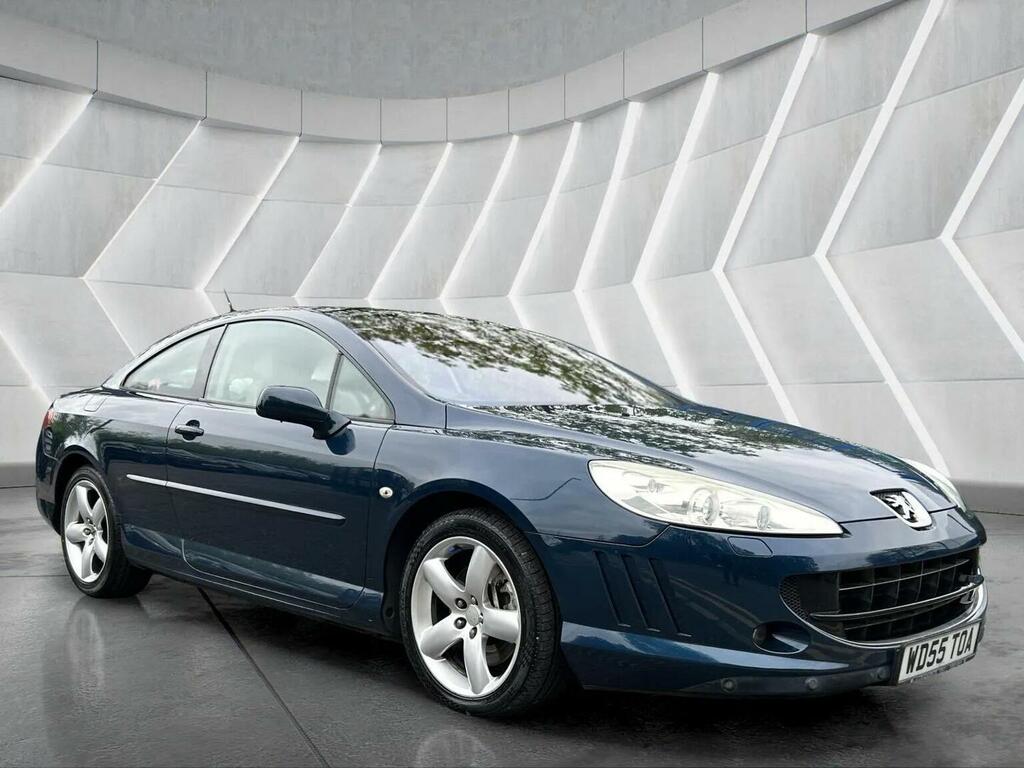 Peugeot 407 Coupe 2.7 Hdi V6 Gt 200655 WD55TOA Blue #3