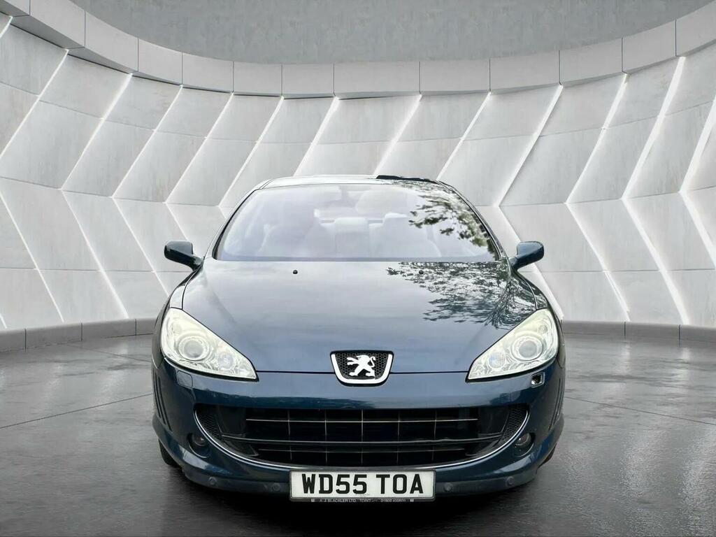 Peugeot 407 Coupe 2.7 Hdi V6 Gt 200655 WD55TOA Blue #2