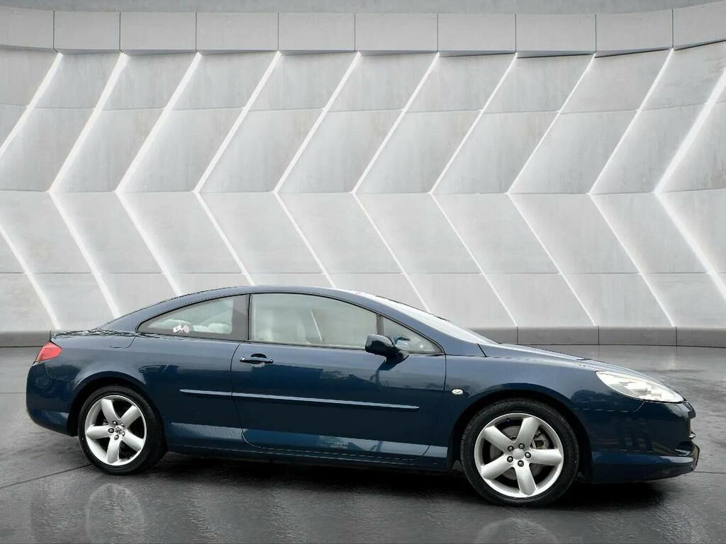 Peugeot 407 Coupe 2.7 Hdi V6 Gt 200655 WD55TOA Blue #4