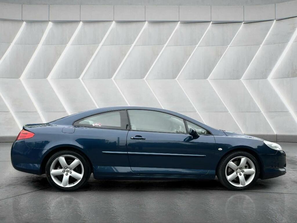 Peugeot 407 Coupe 2.7 Hdi V6 Gt 200655 WD55TOA Blue #5
