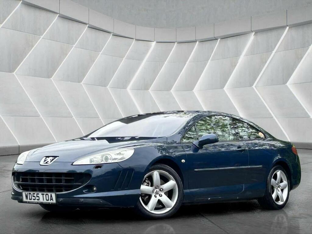 Peugeot 407 Coupe 2.7 Hdi V6 Gt 200655 Blue