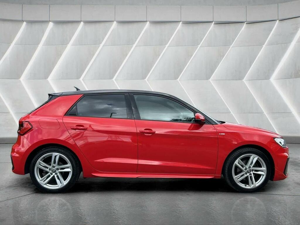 Audi A1 Hatchback 1.0 Tfsi 30 S Line Sportback S Tronic Eu PE19XVH Red #5