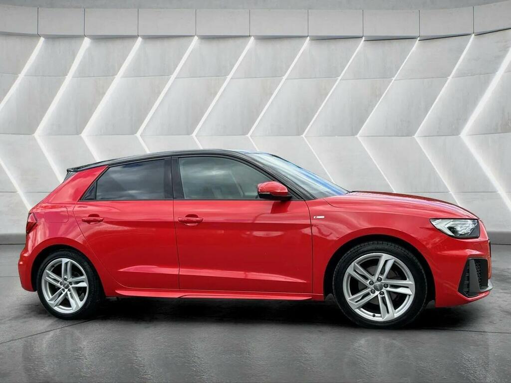 Audi A1 Hatchback 1.0 Tfsi 30 S Line Sportback S Tronic Eu PE19XVH Red #4